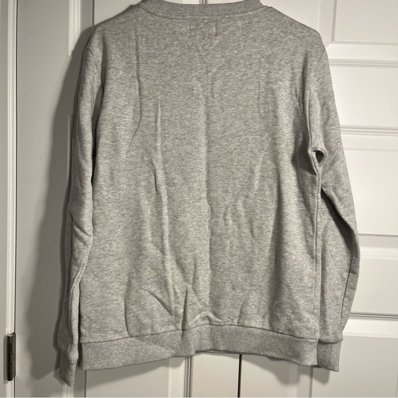 A QUESTION OF Conscious Apparel Black Sweatshirt 100% Organic Cotton Size Medium - Picture 8 of 8